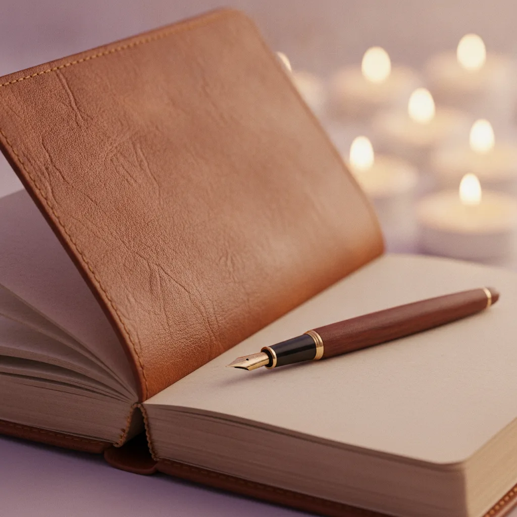 Evening journaling